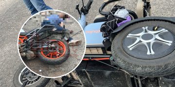 Murió joven motociclista que en la mañana de hoy colisionó con otro automotor
