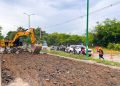La transformación de la calle 40 avanza con un nuevo frente de obra