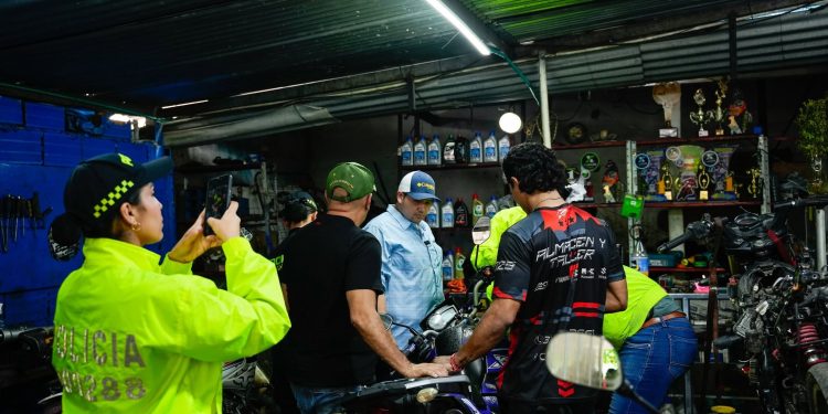 Alcaldía de Yopal realiza controles en diferente puntos de la ciudad para combatir el hurto de motocicletas
