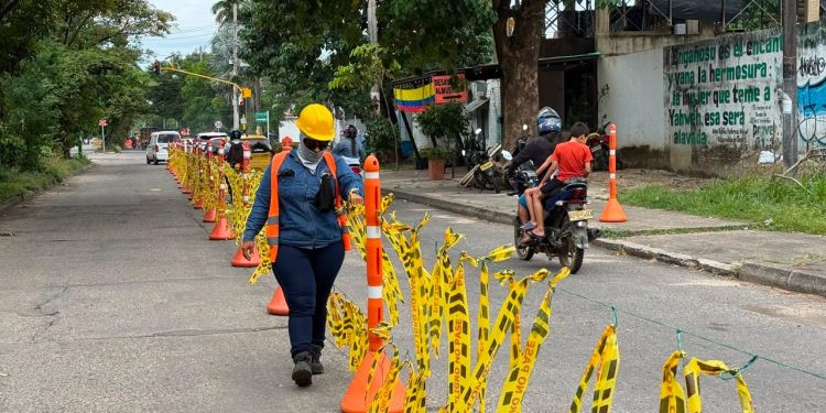 En Yopal, continúan las obras en calles de la ciudad