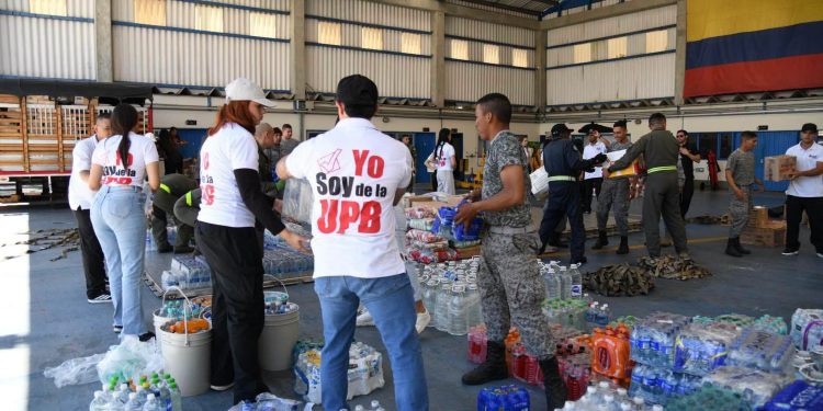 La solidaridad de los antioqueños se movilizó masivamente tras el terremoto