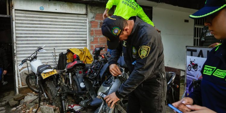 Alcaldía de Yopal intensifica los operativos contra el robo de motocicletas y la comercialización ilegal de autopartes