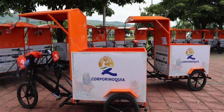 40 bicicarros fortalecen el reciclaje y dignifican la labor de recuperadores en Yopal