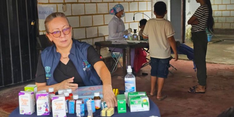 Red Salud Casanare realizó jornada de salud en la vereda El Pretexto de Nunchía