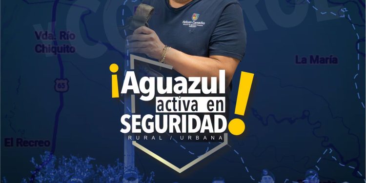 Alcaldía de Aguazul fortalece la seguridad con operativo conjunto en zonas urbanas y rurales