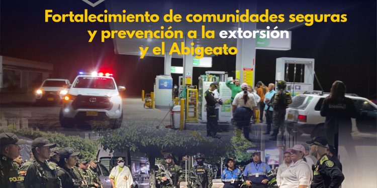 Alcaldía de Aguazul fortalece la seguridad con operativo conjunto en zonas urbanas y rurales