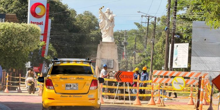 En Arauca: Avanzan las obras de modernización Carrera 19: ejecución alcanza el 78%