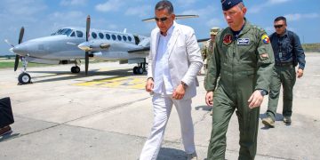 El ministro de Defensa, MG (r) General Jorge Mora, ya está en Barranquilla para acompañar al presidente Abelardo De La Espriella y al gabinete nacional en el Consejo de Ministros