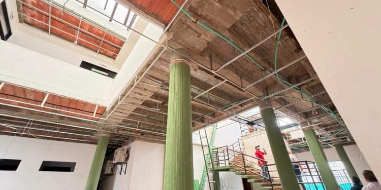 Avanzan las labores constructivas en la obra del museo llanero en Arauca