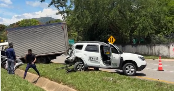 Fuerte choque en La Guafilla deja varios heridos en la vía Yopal–Aguazul