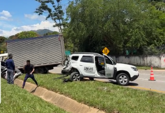 Fuerte choque en La Guafilla deja varios heridos en la vía Yopal–Aguazul