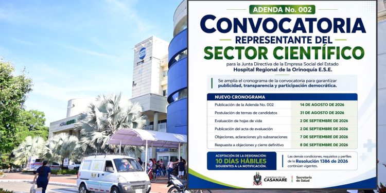 Amplían plazo para postulación del representante del sector científico del HORO