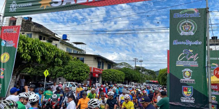 Aguazul recibe la Vuelta a Colombia Senior Máster
