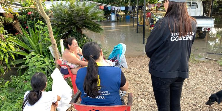 La Alcaldía de Aguazul ya está con las familias afectadas por las lluvias