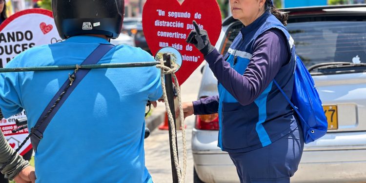 En Yopal se realiza la campaña vial «Activa tus Sentidos»