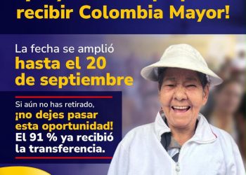 Atención beneficiarios de Colombia Mayor! Amplían plazo para reclamar el séptimo ciclo de pagos
