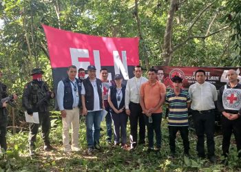 Dos secuestrados fueron entregados a una Comisión Humanitaria en el Piedemonte Araucano