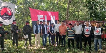 Dos secuestrados fueron entregados a una Comisión Humanitaria en el Piedemonte Araucano