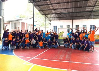 Más de 80 personas recuperaron el polideportivo de Cupiagua