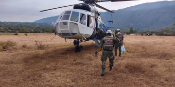 Continúa la emergencia por incendio forestal en Villa de Leyva