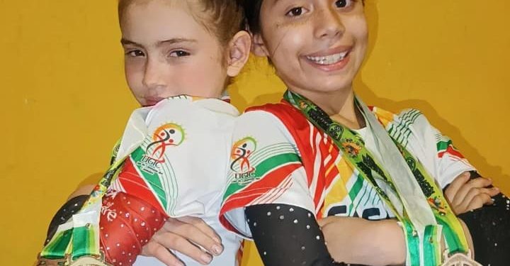 Liga de Gimnasia de Casanare participó en el Campeonato Nacional de Trampolín en Bucaramanga y se trajo 24 medallas
