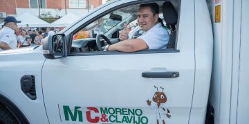 Gobernador Renson Martínez lideró recorrido de las 11 nuevas ambulancias que fortalecerán la red pública de salud en Arauca