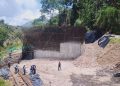 Siete trabajadores heridos deja accidente en obra del viaducto sobre el río Cravo Sur, en Labranzagrande