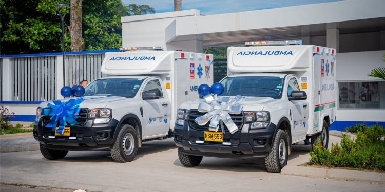 El Hospital del Sarare E.S.E. recibe nuevas ambulancias para fortalecer la atención en salud