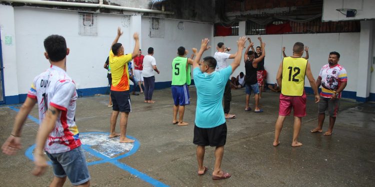 Más de 20 personas privadas de la libertad participaron en proyecto de actividad física y recreativa en Arauca