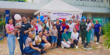 En Yopal se realiza la 6.ª Jornada Nacional de Vacunación