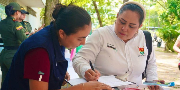 En Yopal se realiza la 6.ª Jornada Nacional de Vacunación