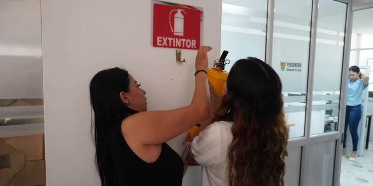 Personería de Yopal fortalece la cultura de prevención durante el Simulacro Nacional de Respuesta a Emergencias