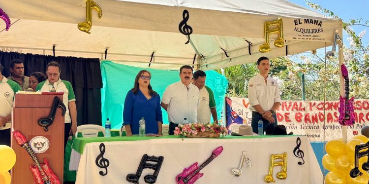 Las bandas marciales se tomaron a Santa Fe de Morichal