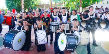 Con una batalla de bastones y percusión culminó el V Festival Nacional de Bandas Marciales en Morichal