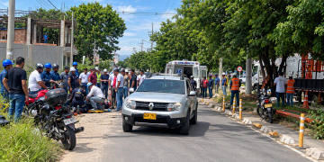 Todos los trabajadores de un equipo contratista de SAYOP recibieron descarga eléctrica durante labores en el barrio Santa Marta