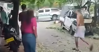 Carro bomba en el Puente General Santander de Cúcuta: Reportan dos policías lesionados