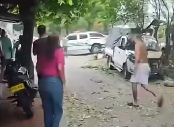 Carro bomba en el Puente General Santander de Cúcuta: Reportan dos policías lesionados