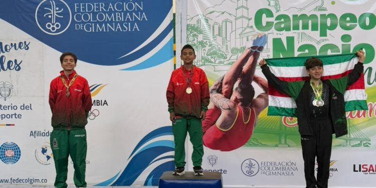 Liga de Gimnasia de Casanare participó en el Campeonato Nacional de Trampolín en Bucaramanga y se trajo 24 medallas